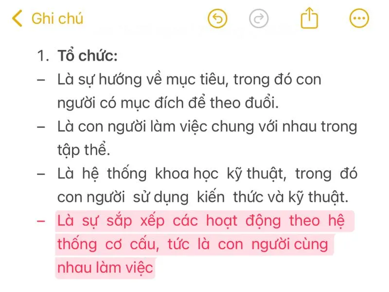 ghi chú nhanh tự động trên Notes